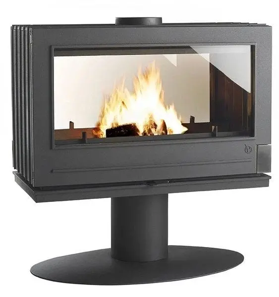 Invicta Nelson 36" Freestanding Wood-Burning Stove (Model 6129-44) 1