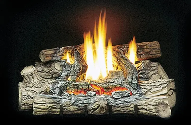 Kingsman 24-Inch Fiber Split Oak Log Set For Gas Fireplaces And Inserts (Logf24) 1
