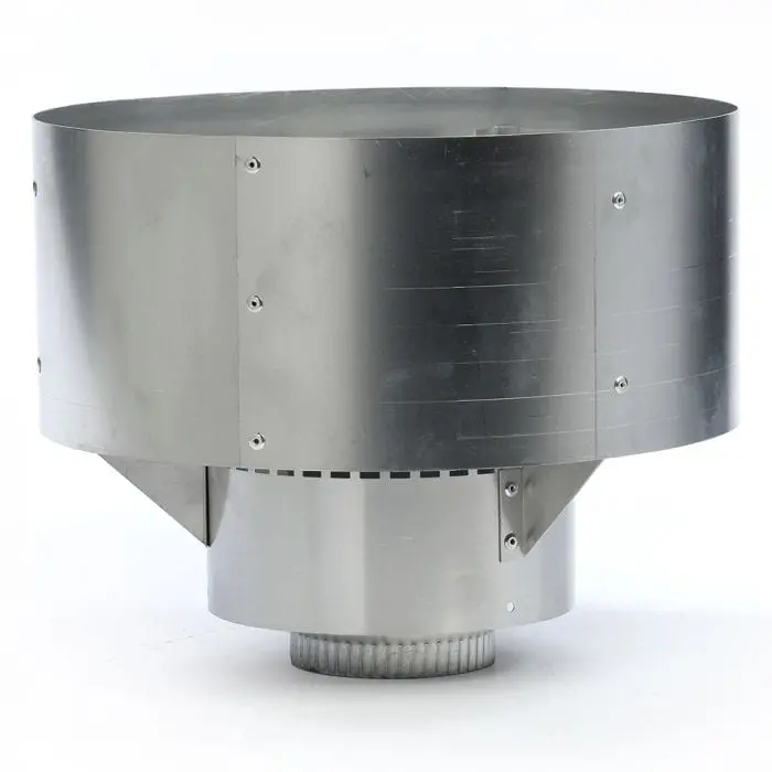 Kingsman Convertible Vertical Vent Termination Cap (Fdvvt40) 1