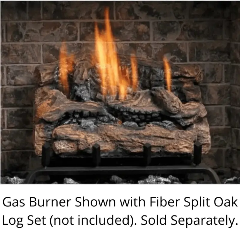 Kingsman Glvf24 24-Inch Vent-Free Gas Log Burner Assembly 1