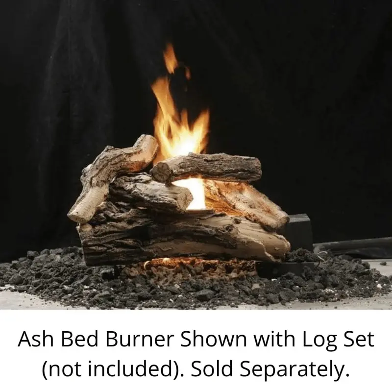 Kingsman Vented Ash Bed Burner For Enhanced Flame Aesthetics 1