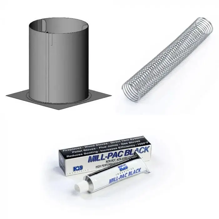 Kingsman Vertical Vent Starter Installation Kit (Fdvvsk) 1
