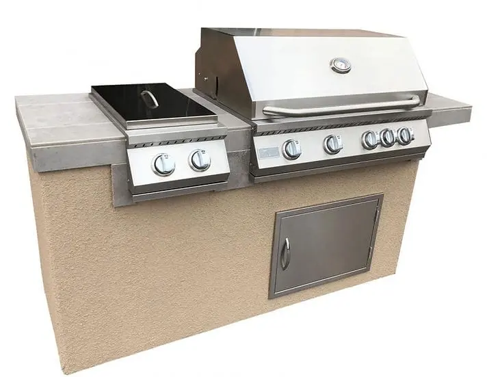 Kokomo Grills Antigua 6-Foot Outdoor Kitchen Bbq Island 1