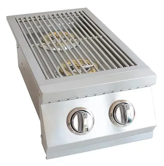 Kokomo Grills Dual Stainless Steel Side Burner For Built-In Outdoor Grills – Ko-Bak2Bg 1