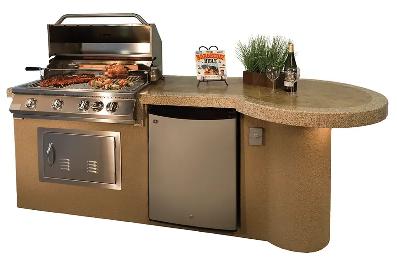Kokomo Grills Maui 7'6" Outdoor Kitchen Island With 33" Grill 1
