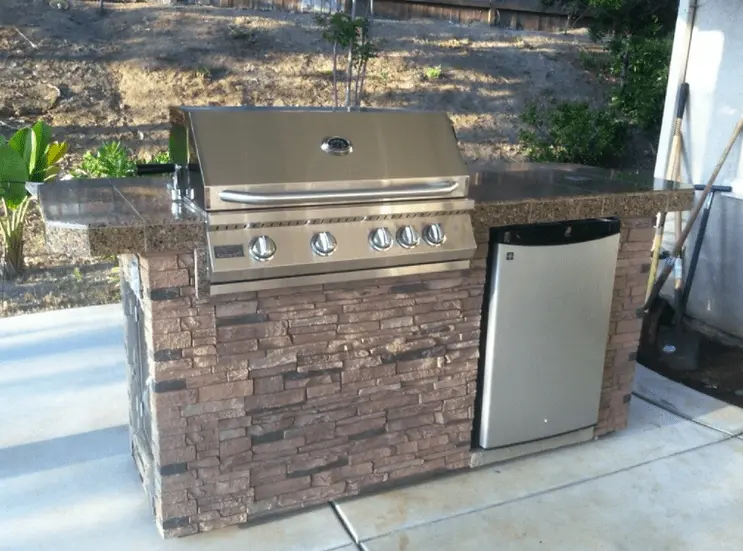 Kokomo Grills St. John 7'6" Outdoor Kitchen Bbq Island 1