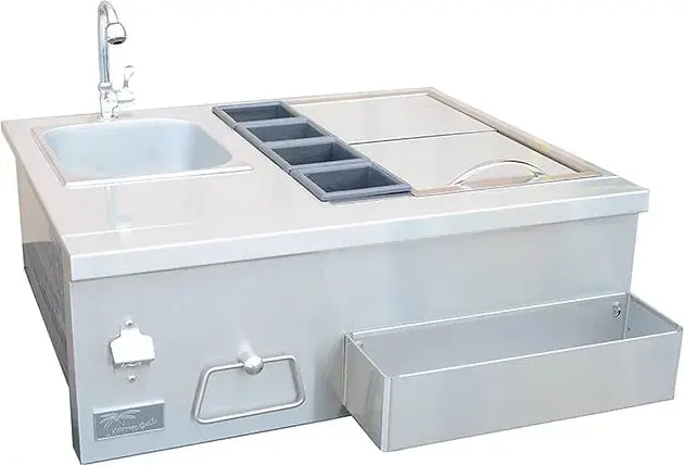 Kokomo Ko-Brtnder Stainless Steel Built-In Bartender Cocktail Station 1