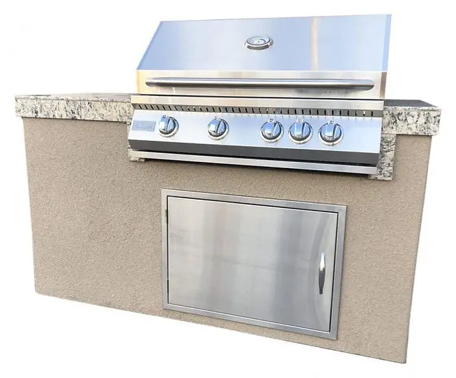 Kokomo Maldives 5-Foot Outdoor Bbq Island Kitchen 1