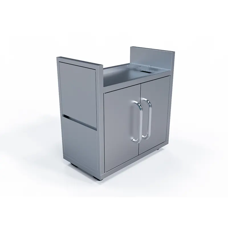 Le Griddle Gfcart75 Stainless Steel Cart For 30-Inch Original Griddle 1