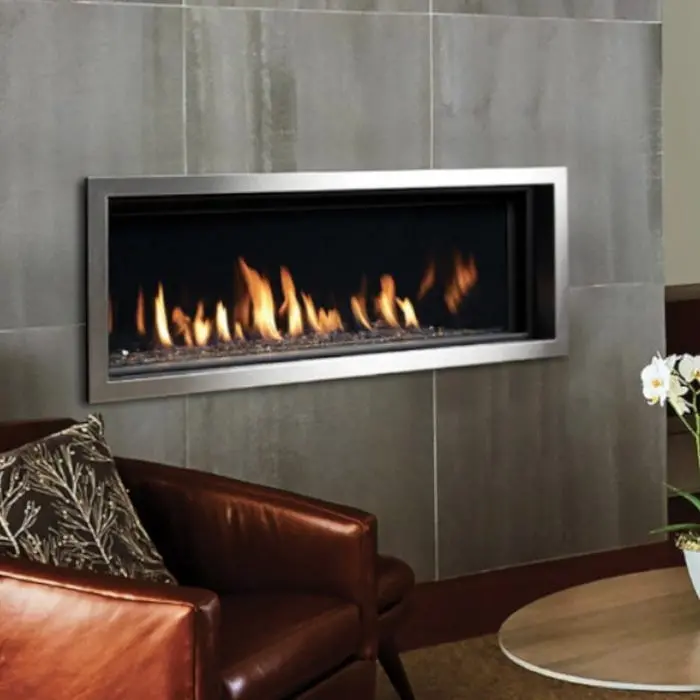 Marquis By Kingsman Stainless Steel Surround Trim Kit – 1.5-Inch Width, 47-Inch Fireplace (Model Zcvrb47S1Ss) 1