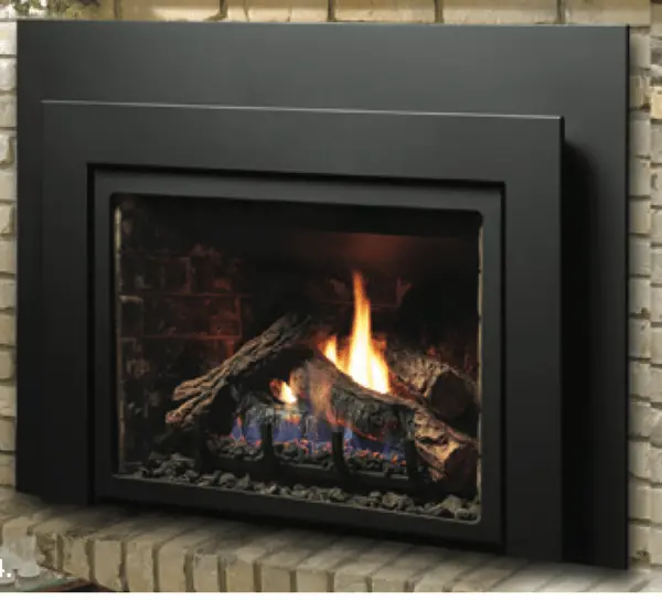 Marquis By Kingsman Universal 35" X 47" Black Fireplace Surround – I26Subl 1