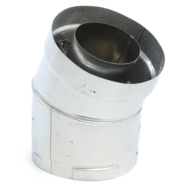 Marquis By Kingsman Zdvdfa 4" × 6" Sloped Flue Adapter With 5/8" Offset 1