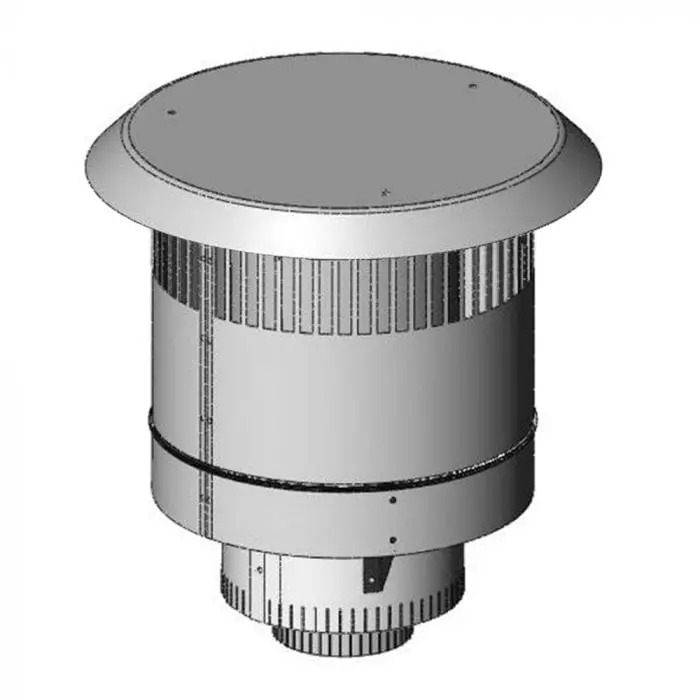 Marquis Kingsman 4X3-Inch Vertical Vent Termination Cap For Idv Series 1