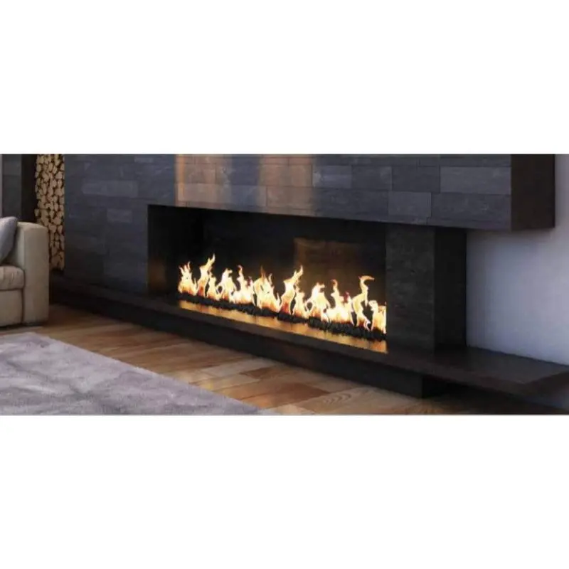 Mason-Lite 120-Inch Dual B-Vent Linear Gas Fireplace 1