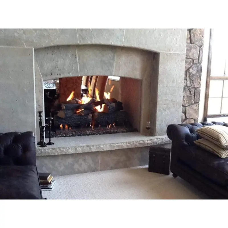 Mason-Lite 44-Inch B-Vent Gas Fireplace Firebox 1