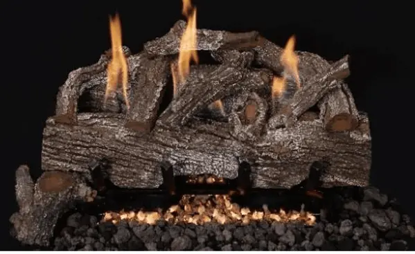 Mason-Lite 48-Inch Jumbo Virginiana Gas Log Set With Burner 1