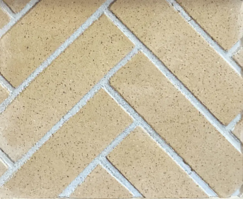 Mason-Lite Buff Split Herringbone Brick Veneer Panel (Mfp39Shbl-G) 1