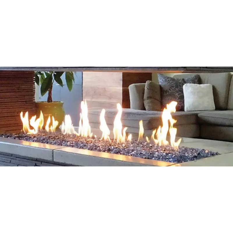Mason-Lite Lmb60L 60-Inch Linear Drop-In Burner With Led Lighting 1