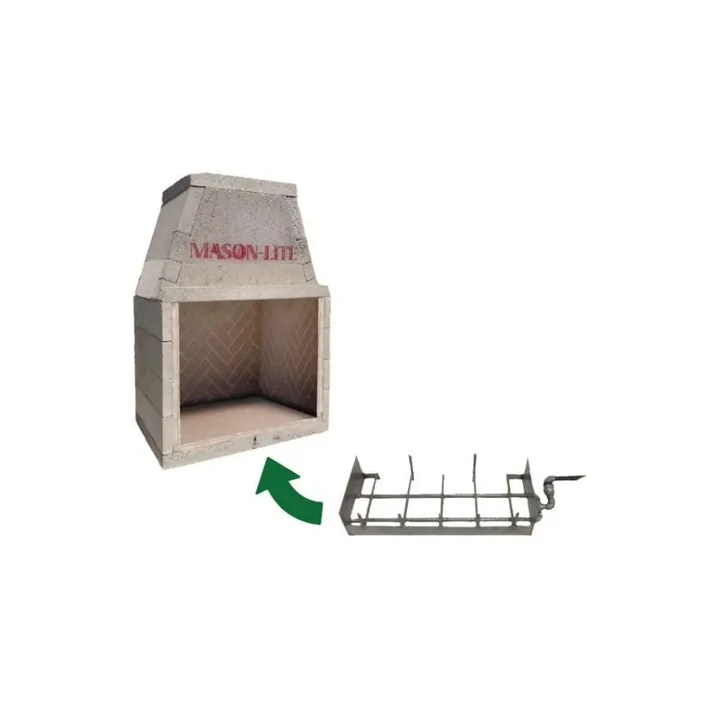 Mason-Lite Pure Burn Epa Phase Ii Certified Vent-Free Gas Burner 1