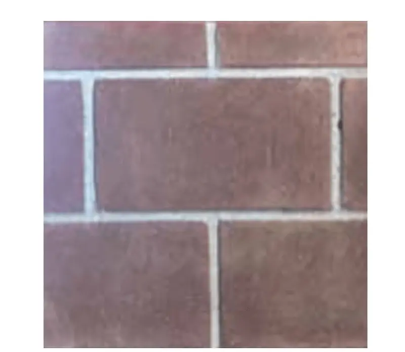 Mason-Lite Red Split Running Bond Brick Firebox Liners 1