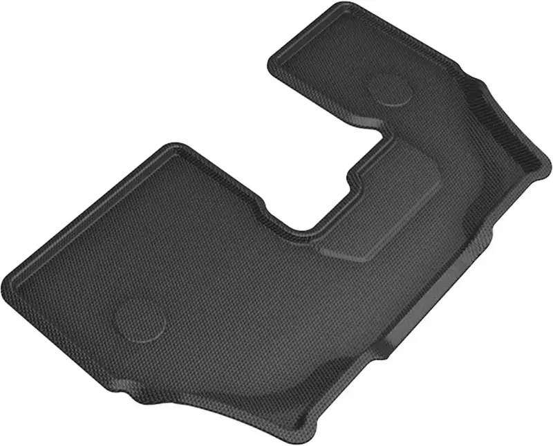 Maxpider Kagu Black Third-Row Floor Mats For 3D Custom Fit 1