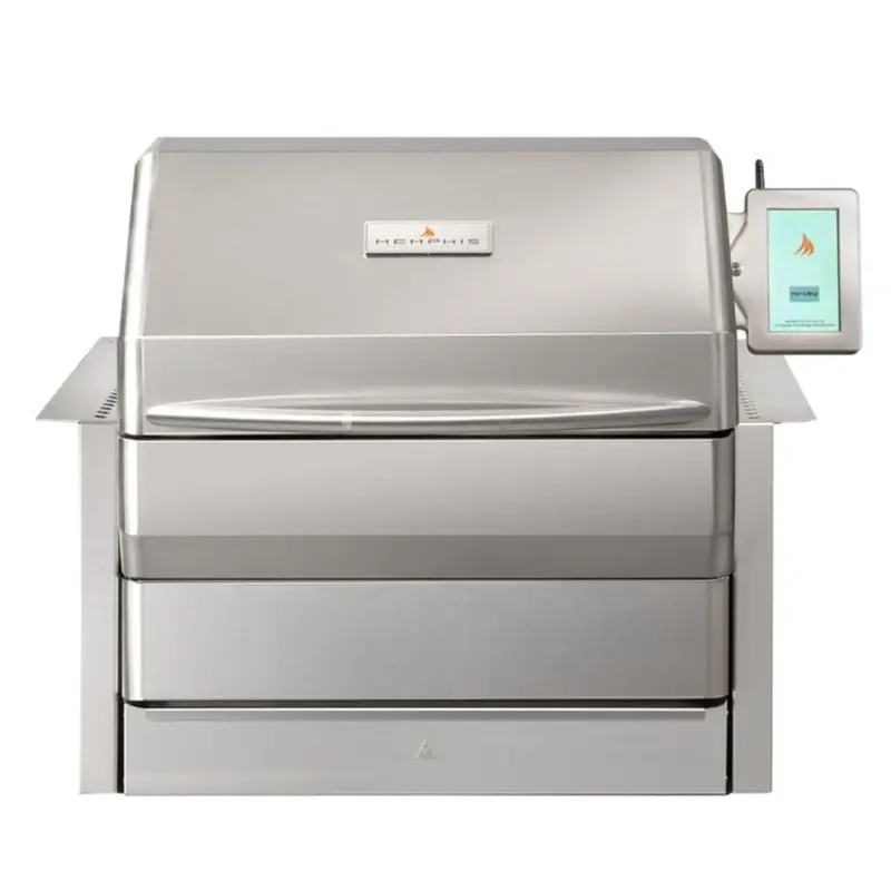 Memphis Pro 28-Inch Built-In Itc3 Wi-Fi Pellet Grill 1