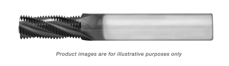 Metric Full-Profile Thread Mill – 30° Helical Flute, Solid Carbide Construction 1