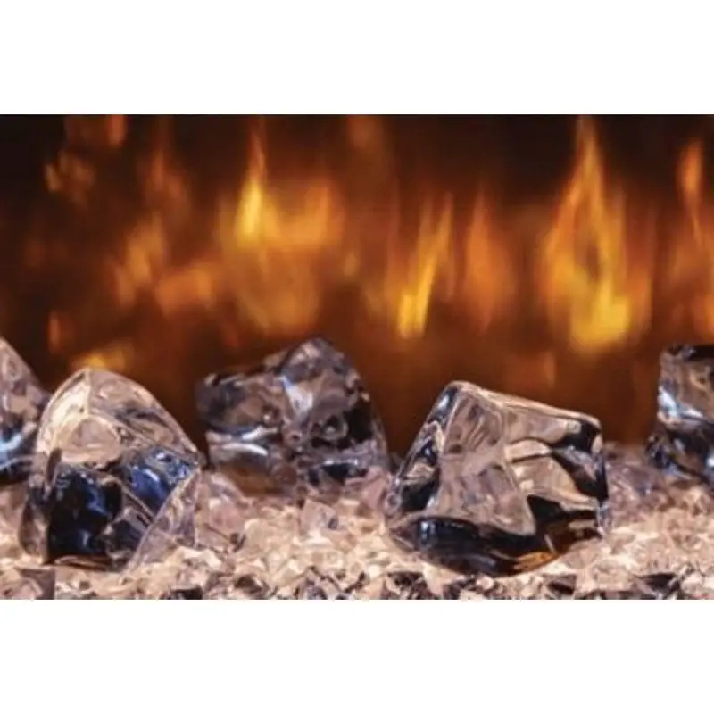 Modern Flames 5-Pound Glacier Crystal Glass Media For Electric Fireplaces 1