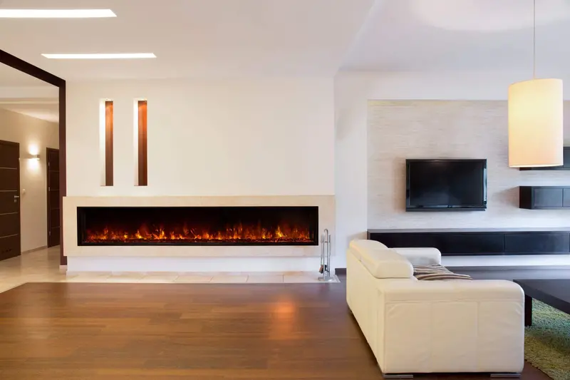 Modern Flames Landscape Fullview 2 Lfv2-100/15-Sh 100-Inch Built-In Electric Fireplace 1