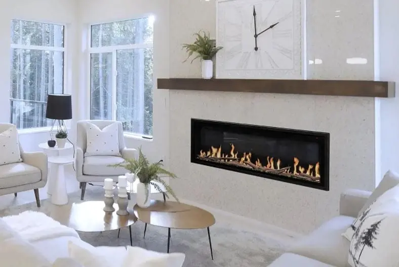 Modern Flames Orion Slim Linear V2 Lcd Electric Fireplace (Low-Profile Design) 1