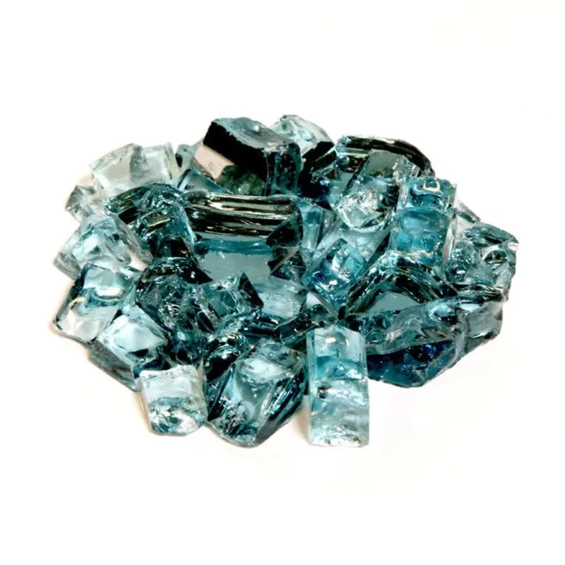 Modern Flames Rfg-10-At Adriatic Topaz 1/2-Inch Premium Reflective Fireglass Media 1