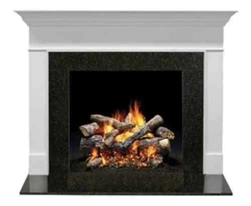 Monessen Wescott C-Style Flush-Mount Primed Mdf Fireplace Mantel 1