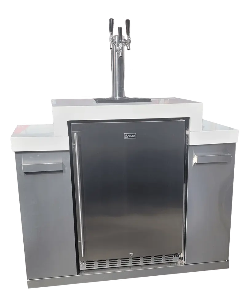 Mont Alpi Ma-Keg Three-Tap Kegerator Module For Outdoor Entertaining 1