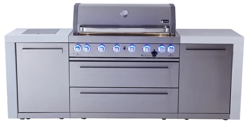 Mont Alpi Mai805-D Deluxe Outdoor Island Grill 1