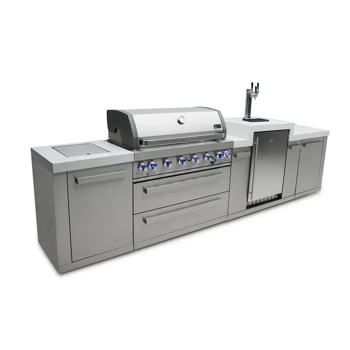 Mont Alpi Mai805 Island Grill With Built-In Kegerator 1