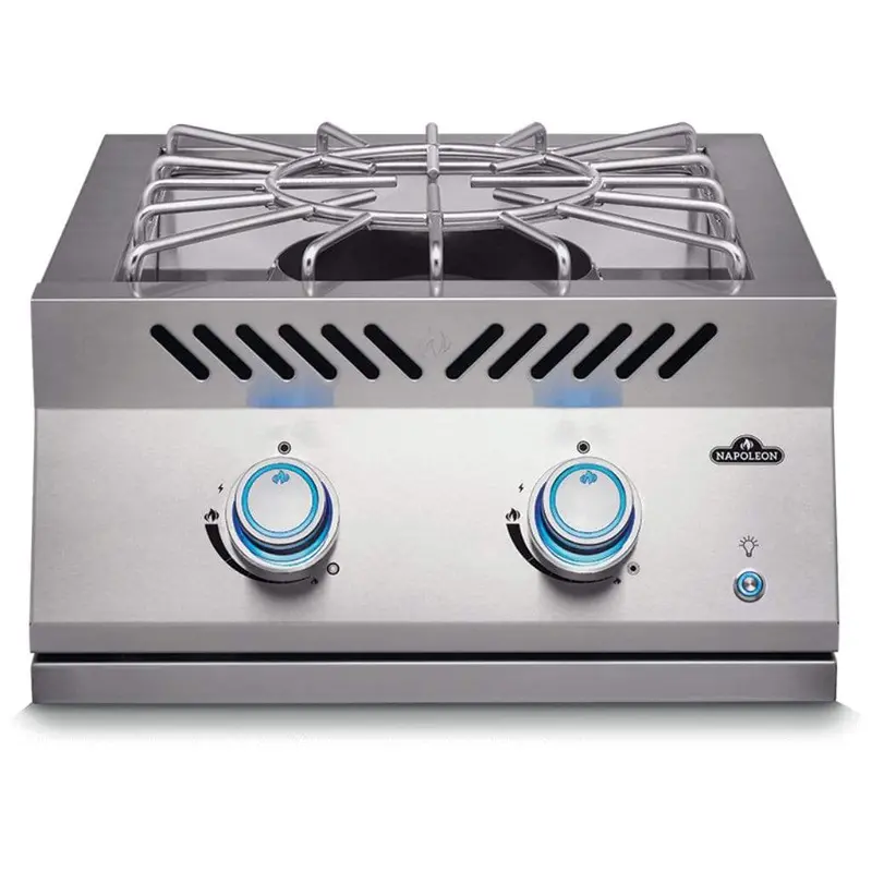 Napoleon 700 Series Stainless Steel High-Power Top Burner With Cover – Bib18Pb 1