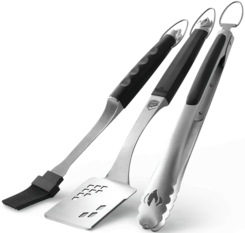 Napoleon Executive 3-Piece Bbq Tool Set With Ergonomic Handles (70036) 1