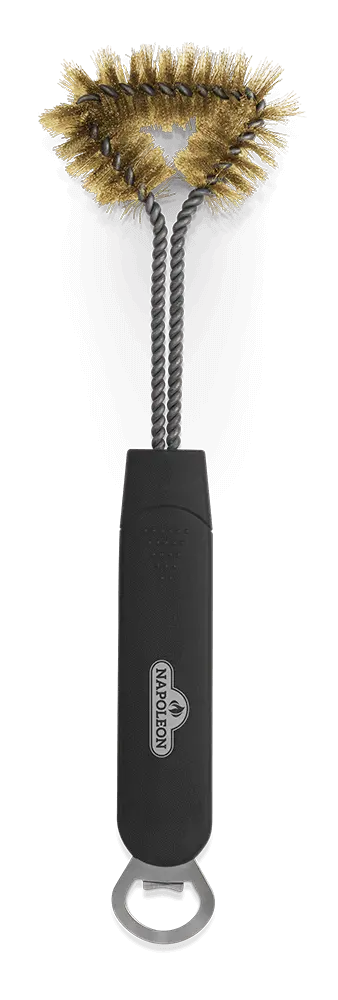 Napoleon Three-Sided Grill Brush With Integrated Bottle Opener 1