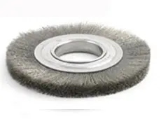Narrow-Face Crimped-Wire Wheel Brushes 1