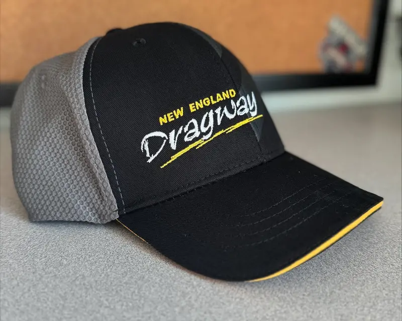 New England Dragway Classic Black Racing Hat 1