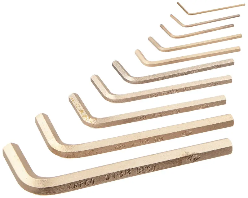Non-Sparking Hex Key (Allen) Sets 1