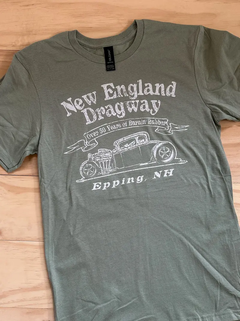 Og Burnin’ Rubber Sage Green T-Shirt 1