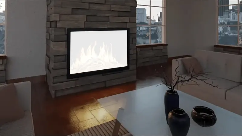 Optional Surround Trim For Modern Flames 26" Orion Traditional Electric Fireplace 1