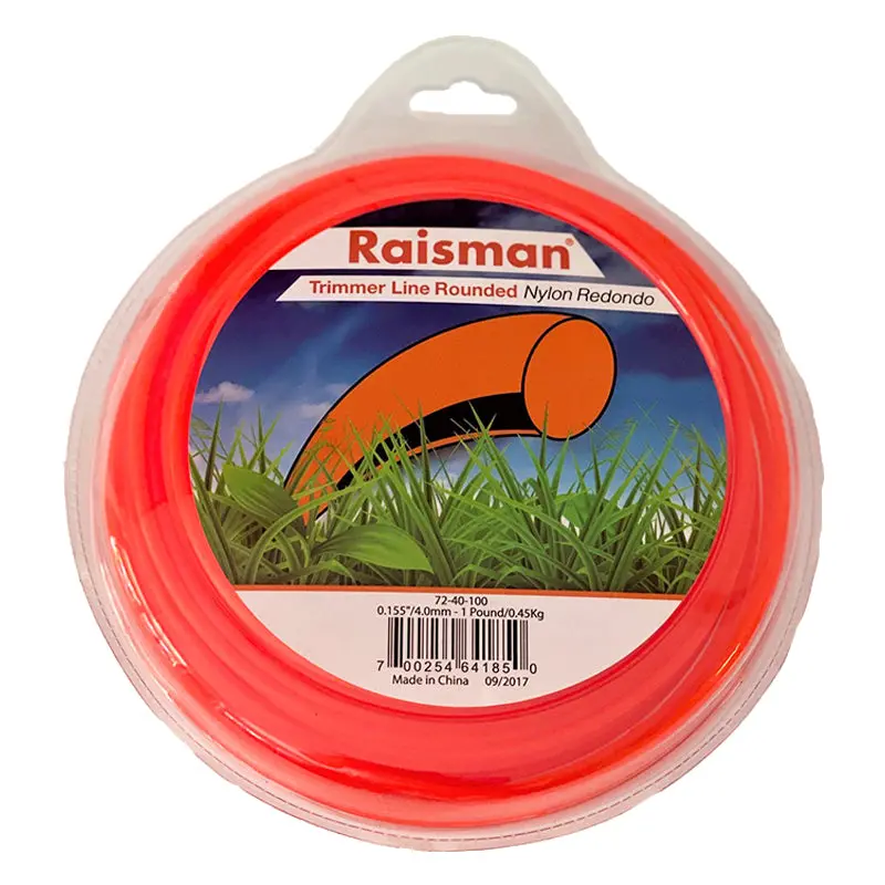 Orange Round String Trimmer Line – .155" Diameter, 110-Foot Donut Spool (1 Lb) 1