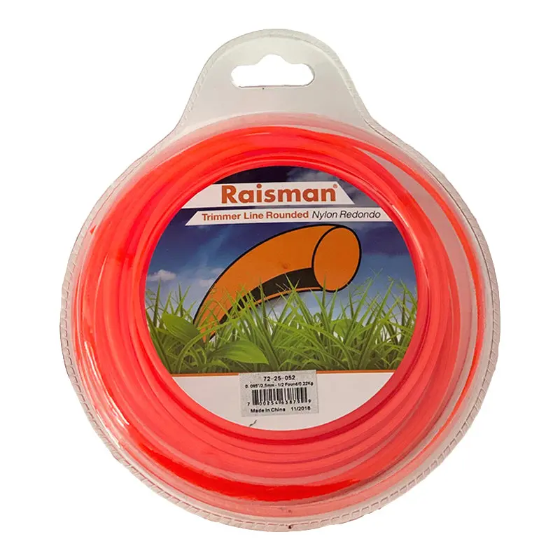 Orange Round Trimmer Line – .095" Diameter, 140-Foot Donut Spool (0.5 Lb) 1