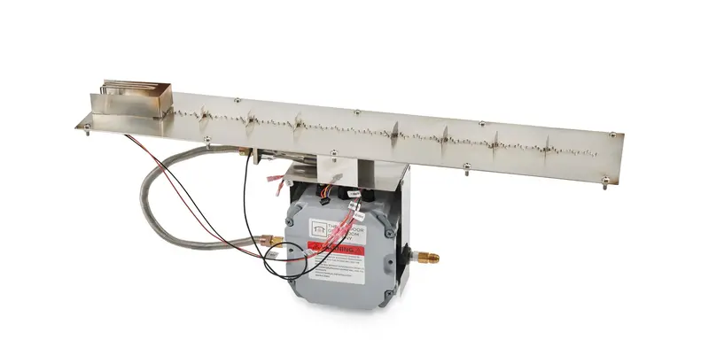 Outdoor Greatroom Bi737Dsilp – 37-Inch Linear Stainless Steel Liquid Propane Burner Insert 1