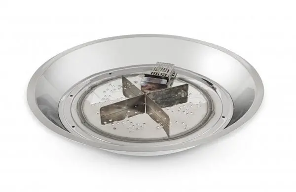Outdoor Greatroom Cfp20Dsilp 20-Inch Round Crystal Fire Plus Gas Burner (Standing Pilot) 1