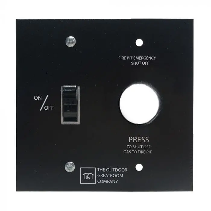 Outdoor Greatroom On/Off Wall Switch With E-Stop For Dsi Ignition (Wses-Cp) 1