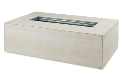 Outdoor Greatroom Rtf48Ldng-K 48-Inch Linear Natural Gas Ready-To-Finish Fire Pit Table Kit 1