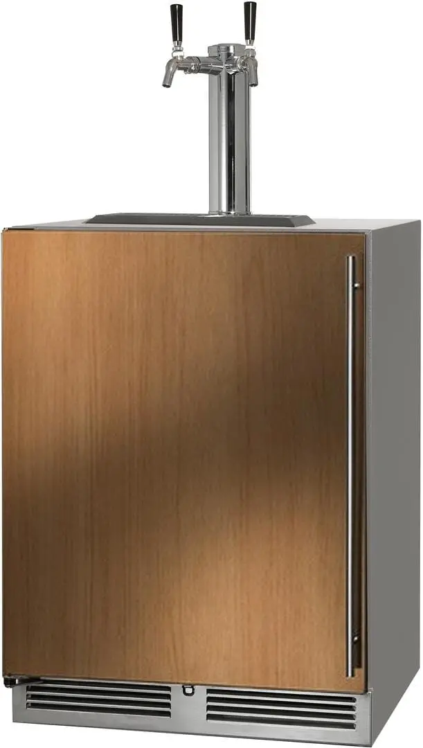 Perlick Hc24To-4-2-2 24-Inch C-Series Outdoor Dual-Tap Beer Dispenser 1